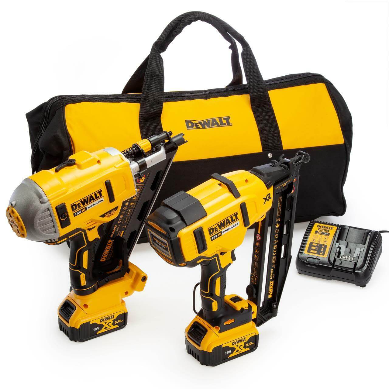 DeWalt DCK2046P2 1st and 2nd Fix Nailer Kit