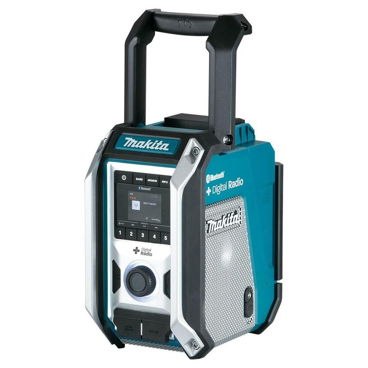 Makita DMR115 10.8V / 18V CXT/LXT Bluetooth & DAB+ Digital Job Site Radio